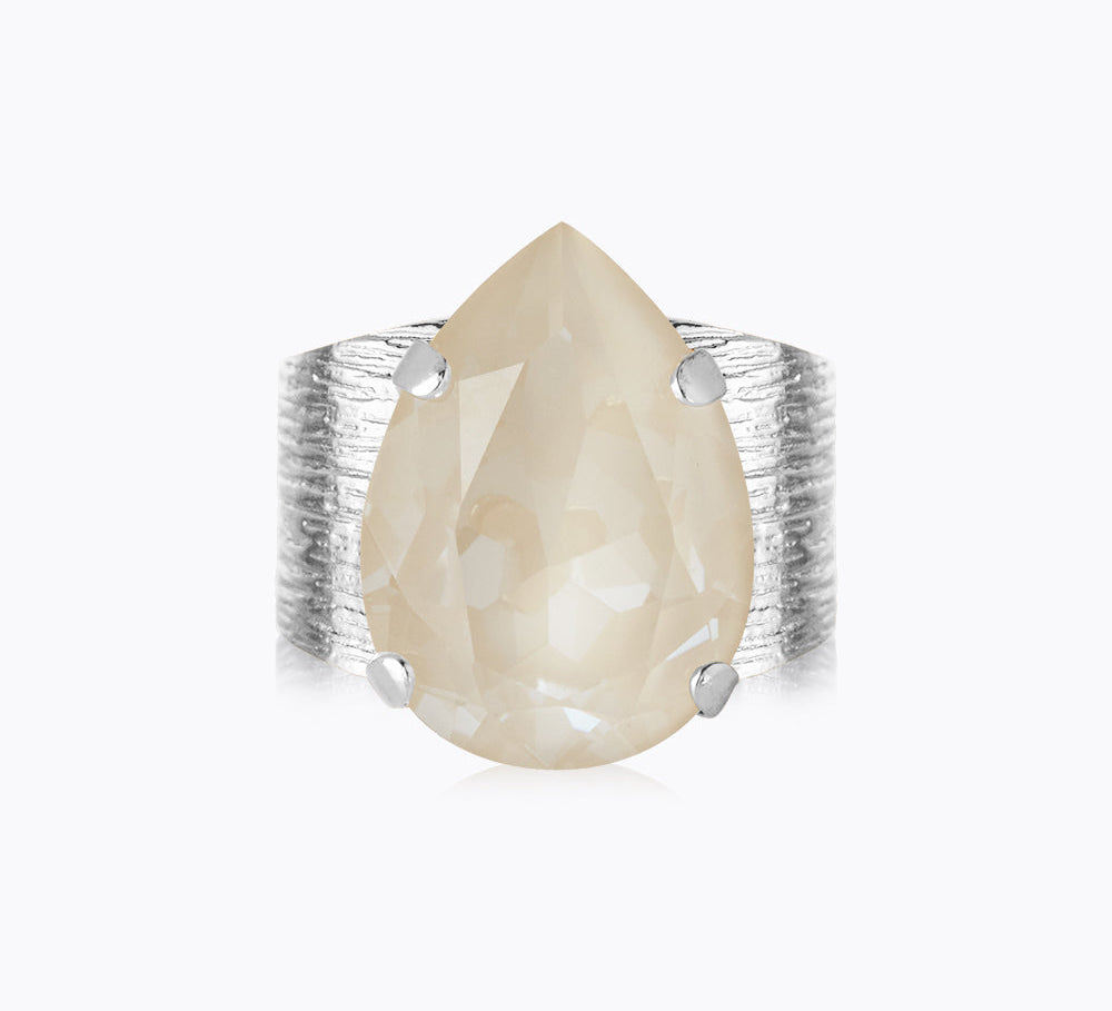 Classic Drop Ring / Linen Ignite