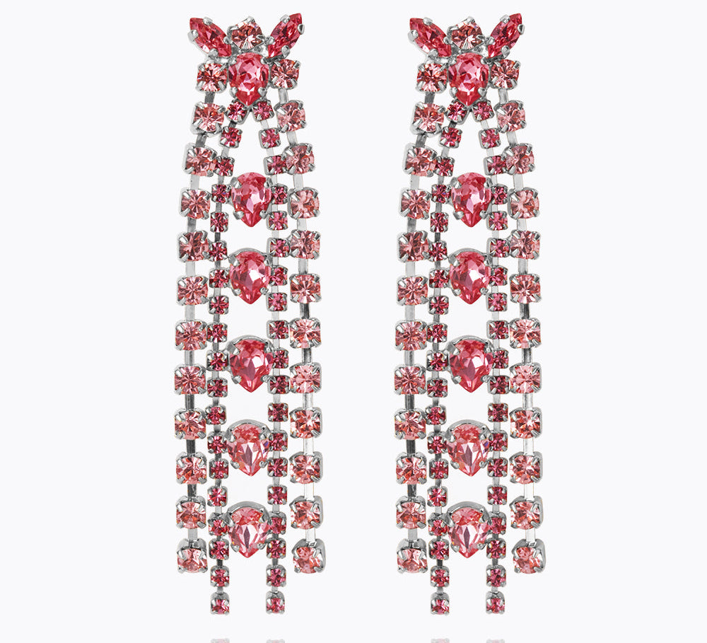Petite Penelope Earrings / Pink Combo