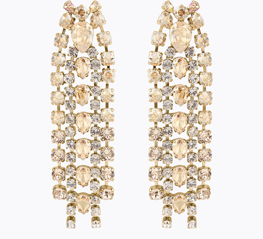 Penelope Earrings / Golden Combo