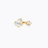 Caroline Svedbom - Amour Ring Crystal Gold