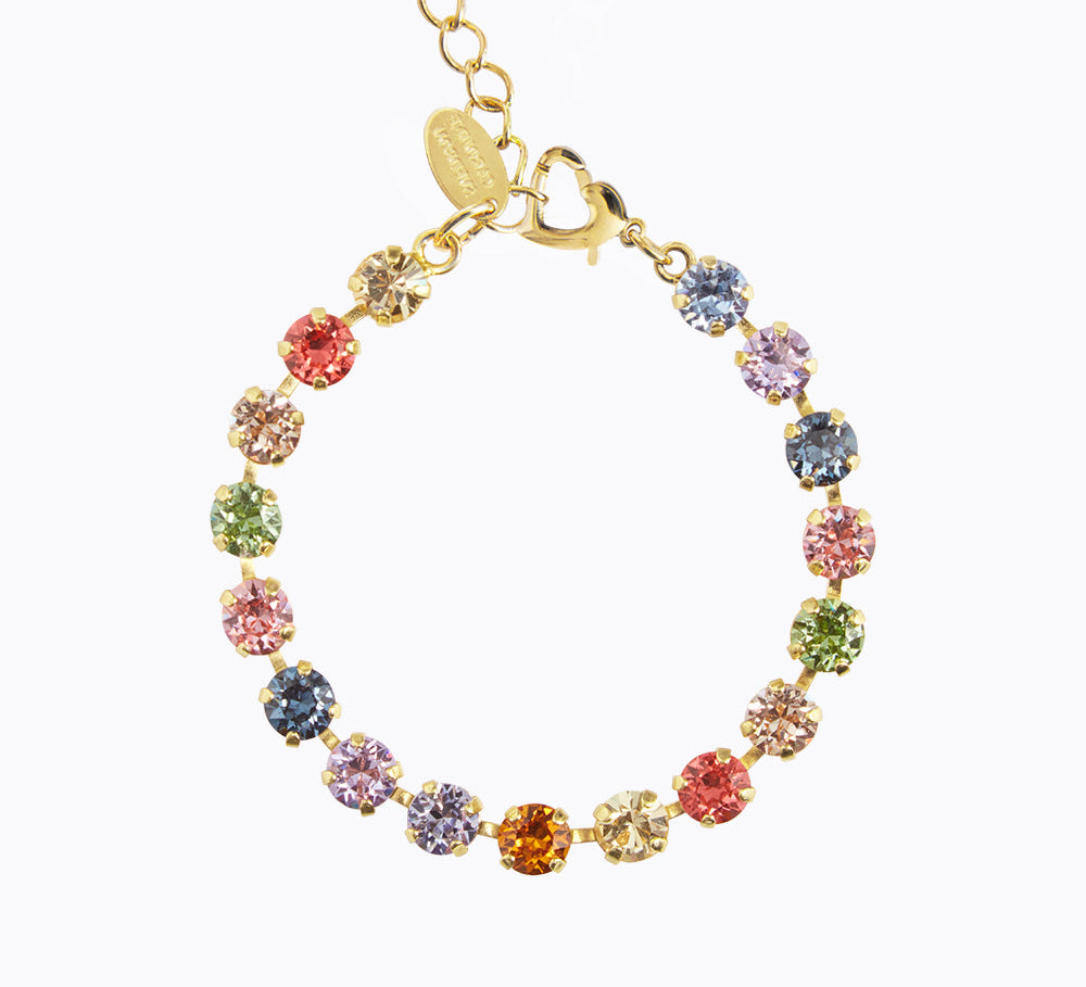 Caroline Svedbom - Childhood Bracelet Rainbow Combo Gold