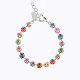 Caroline Svedbom - Childhood Bracelet Rainbow Combo Rhodium