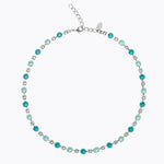 Caroline Svedbom - Calanthe Necklace Laguna Combo Rhodium