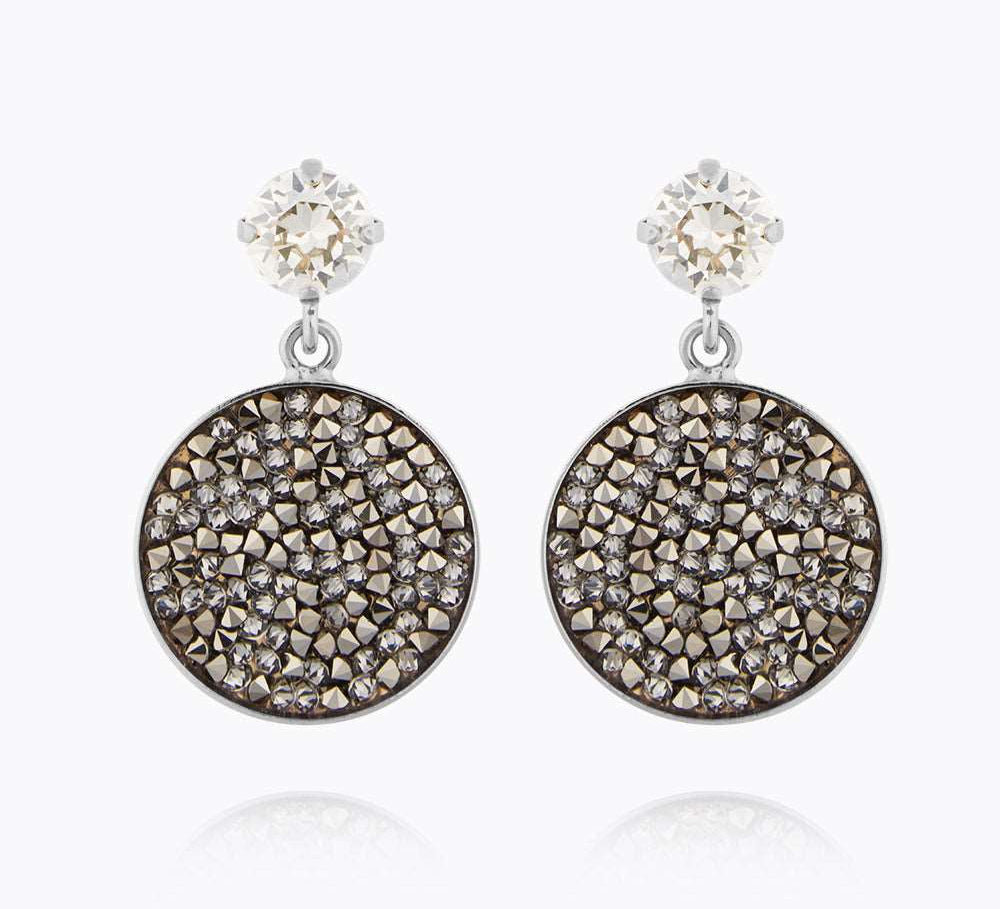 Chloe Earrings / Metallic Light Gold