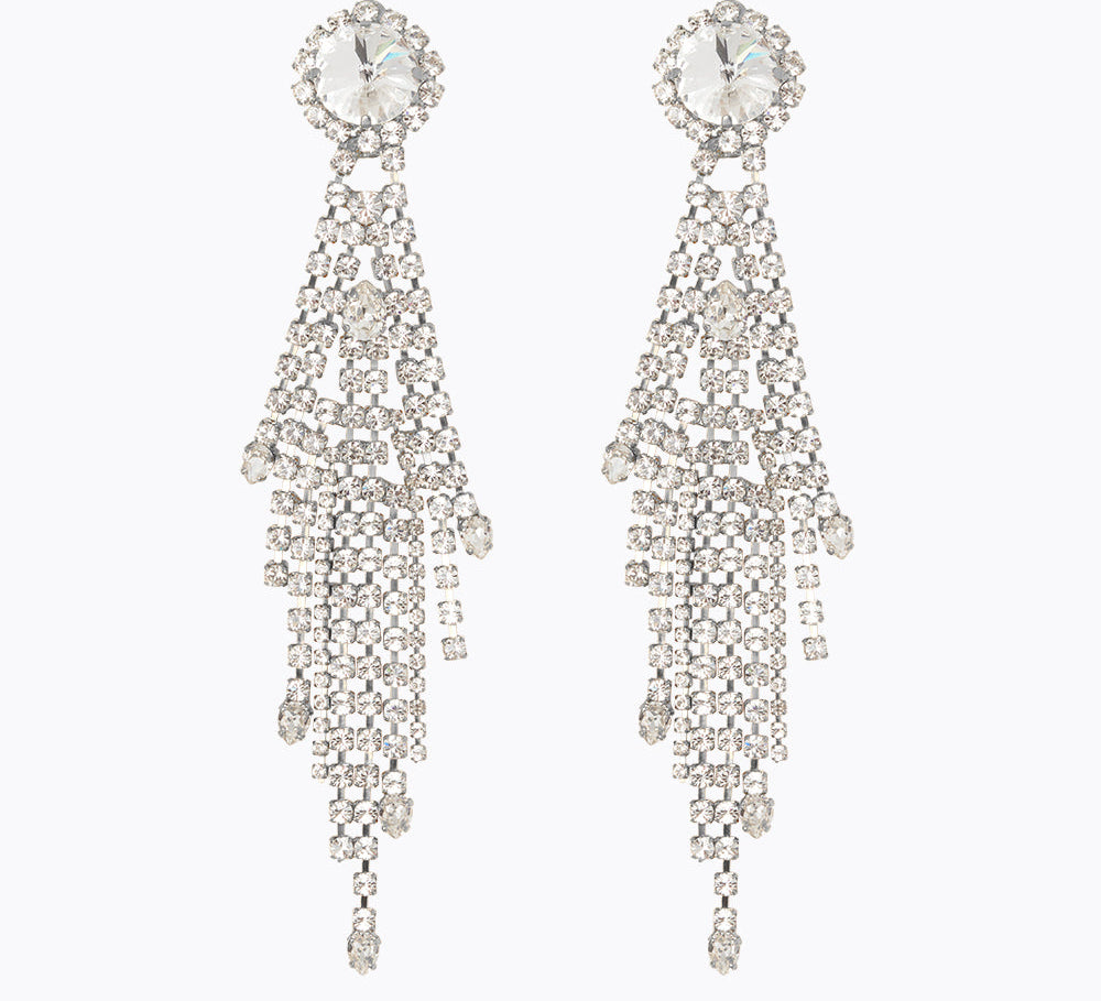 Cinderella Earrings / Crystal