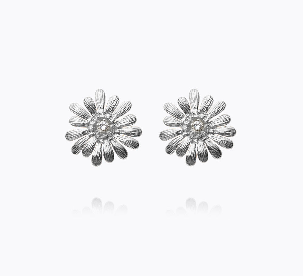 Caroline Svedbom - Daisy Earrings Crystal Rhodium