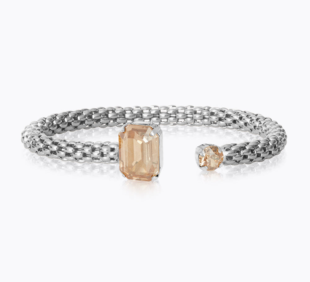 Caroline Svedbom - Daria Bracelet Golden Shadow Rhodium