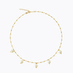 Caroline Svedbom - Emmy Pearl Necklace Gold Gold