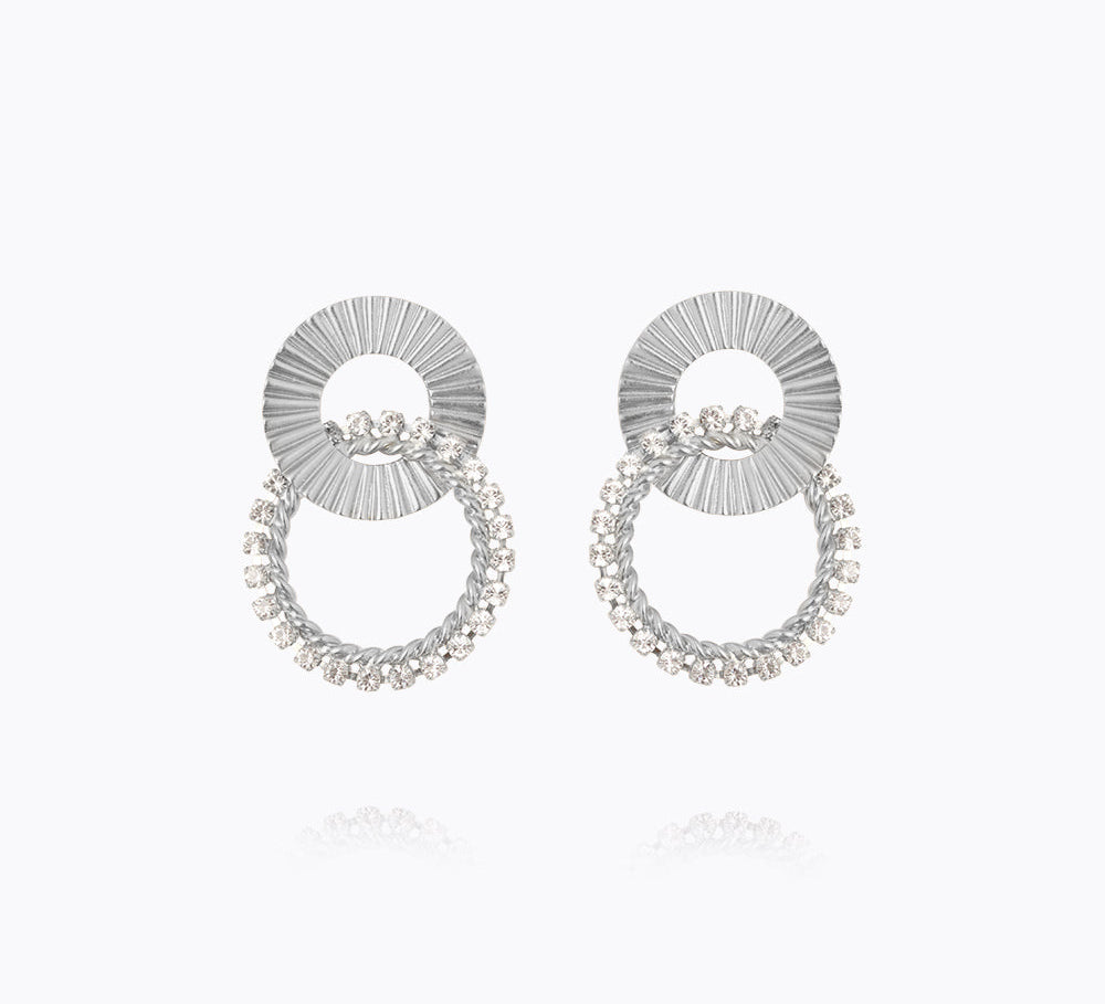 Caroline Svedbom - Gianna Earrings Crystal Rhodium