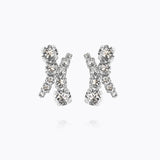 Caroline Svedbom - Halo Earrings Crystal Rhodium