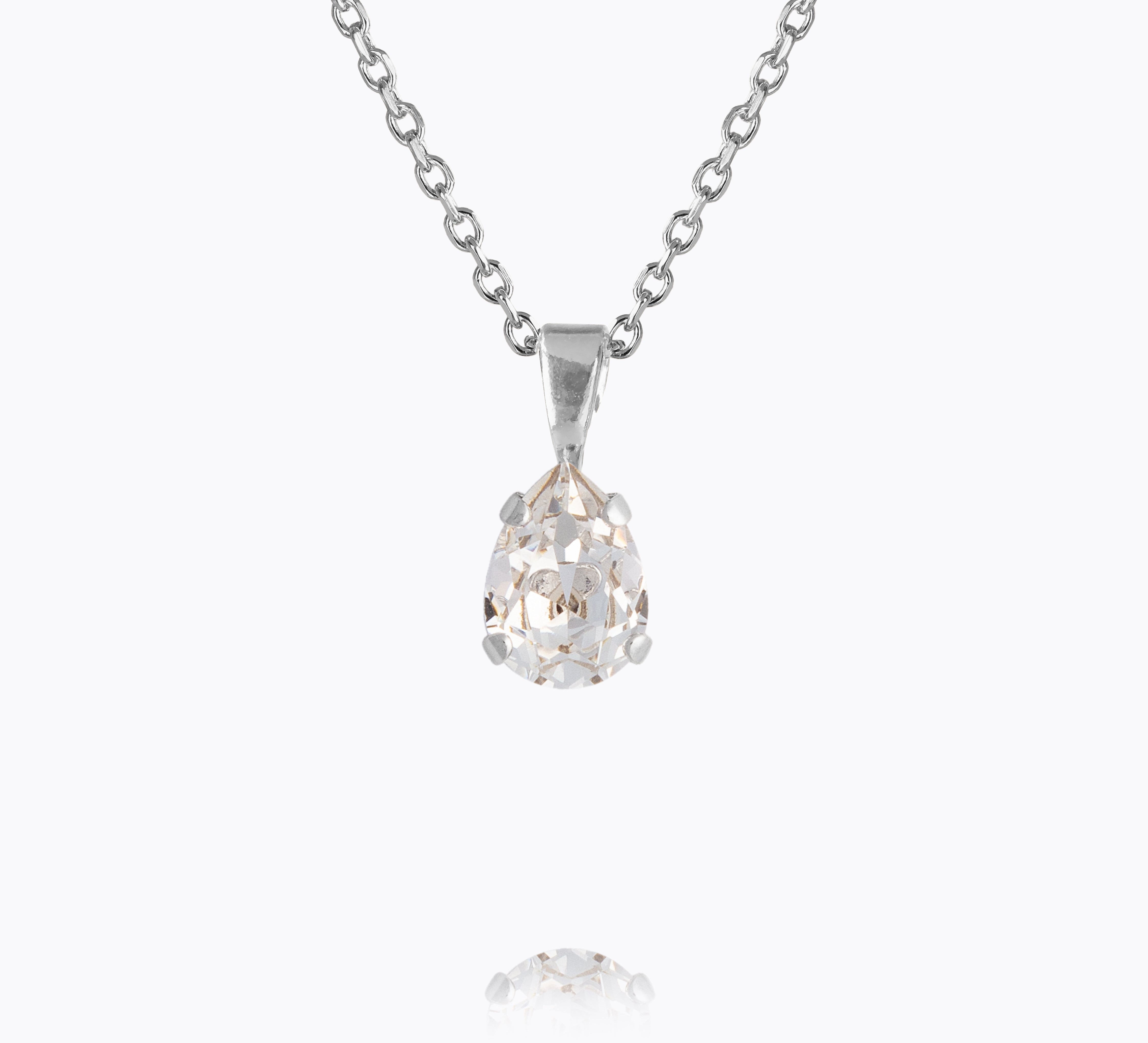 Flower Girl Necklace / Crystal (children size)