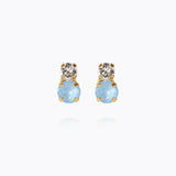 Caroline Svedbom - Leah Earrings Sky Combo Gold