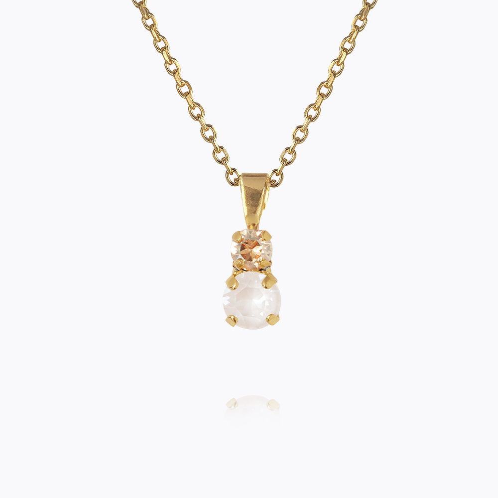 Caroline Svedbom - Leah Necklace Electric White Combo Gold