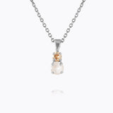 Caroline Svedbom - Leah Necklace Electric White Combo Rhodium