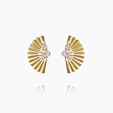 Caroline Svedbom - Lucinda Earrings Crystal Gold