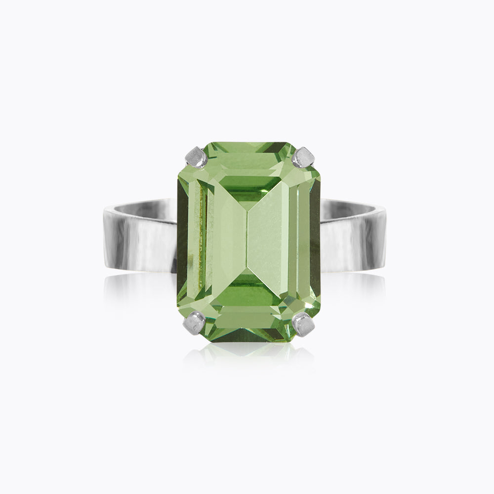 Caroline Svedbom - Lydia Ring Peridot Rhodium