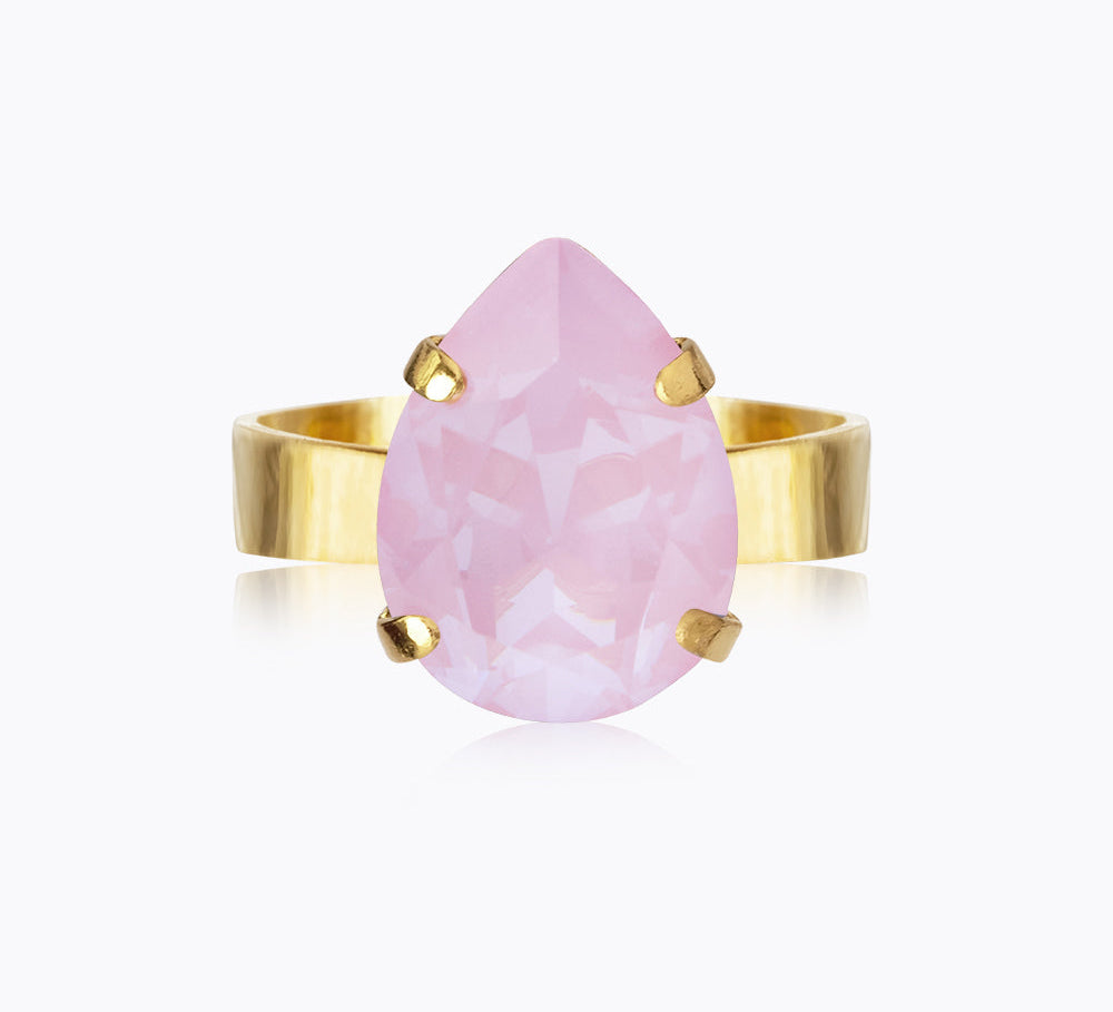 Caroline Svedbom - Mini Drop Ring Soft Pink Gold