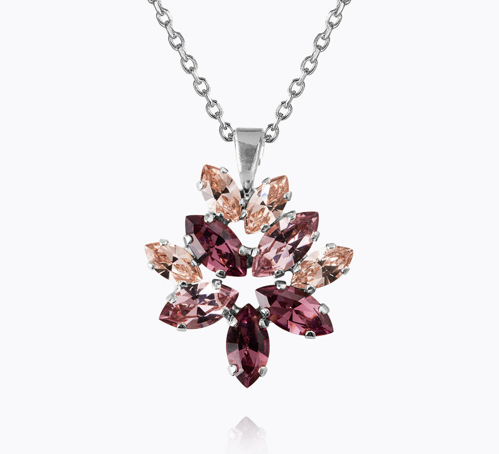 Melia Necklace / Violet Combo