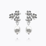 Caroline Svedbom - Juni Earrings Pearl Crystal Rhodium