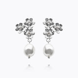 Caroline Svedbom - Juni Earrings Pearl Crystal Rhodium