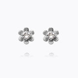 Caroline Svedbom - Juni Stud Earrings Crystal Rhodium