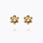 Caroline Svedbom - Juni Stud Earrings Crystal Gold