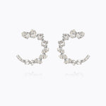 Caroline Svedbom - Mini Angie Earrings Crystal Rhodium