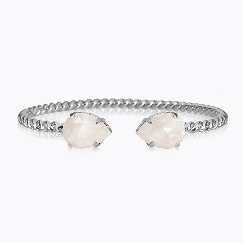 Caroline Svedbom - Mini Drop Bracelet Electric White Rhodium