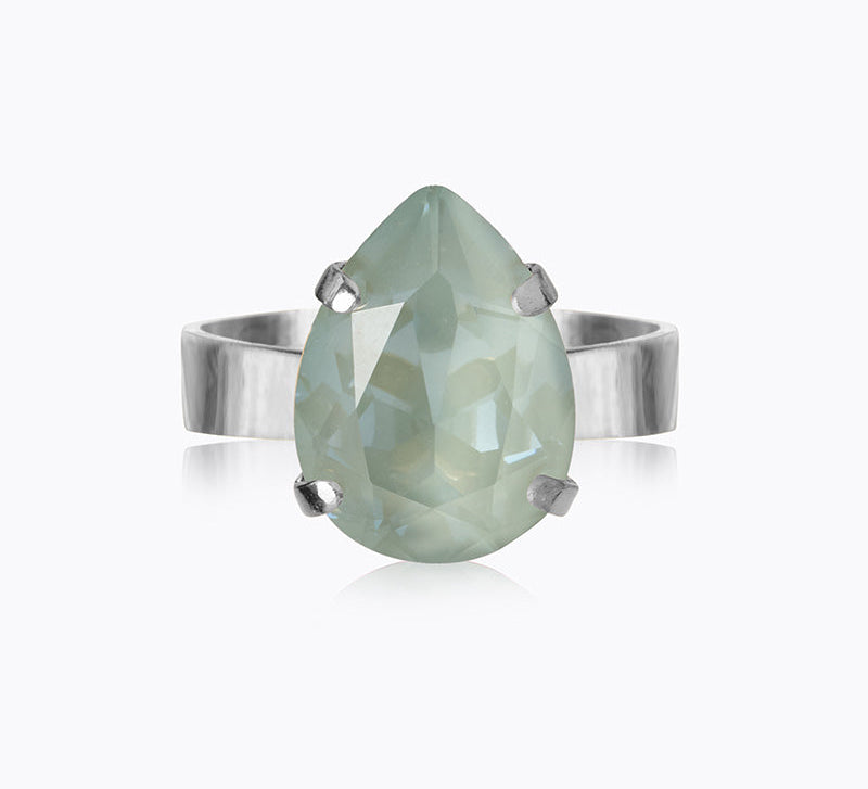 Caroline Svedbom - Mini Drop Ring Agave Ignite Rhodium
