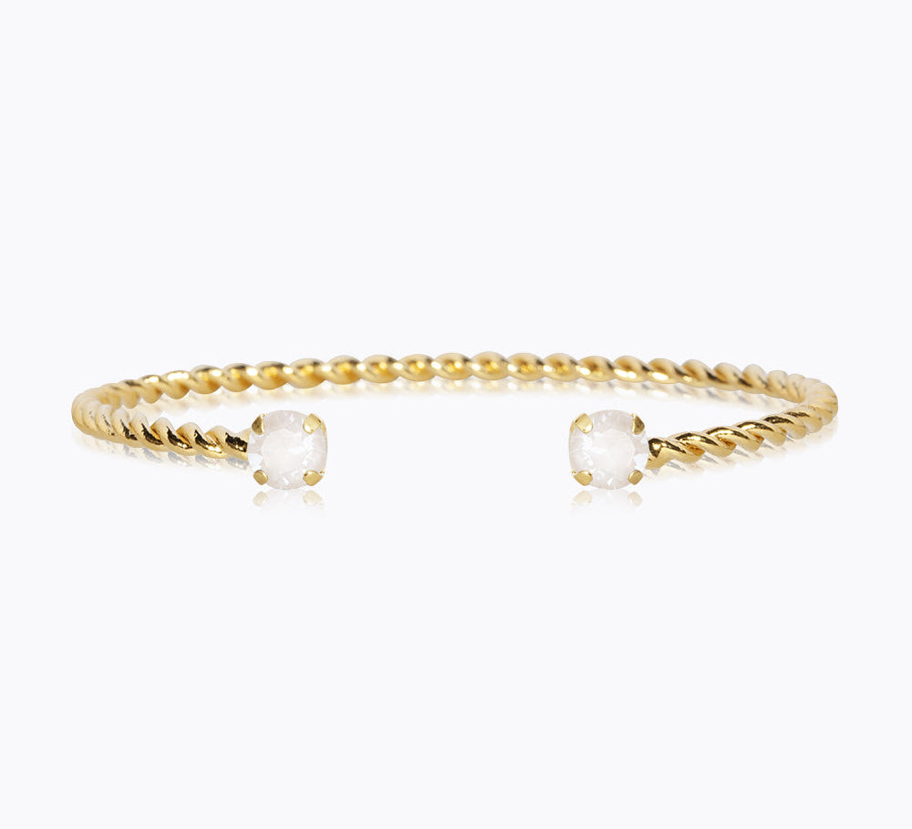 Caroline Svedbom - Mini Twisted Bracelet Electric White Gold