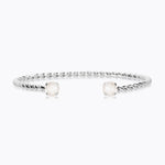 Caroline Svedbom - Mini Twisted Bracelet Electric White Rhodium