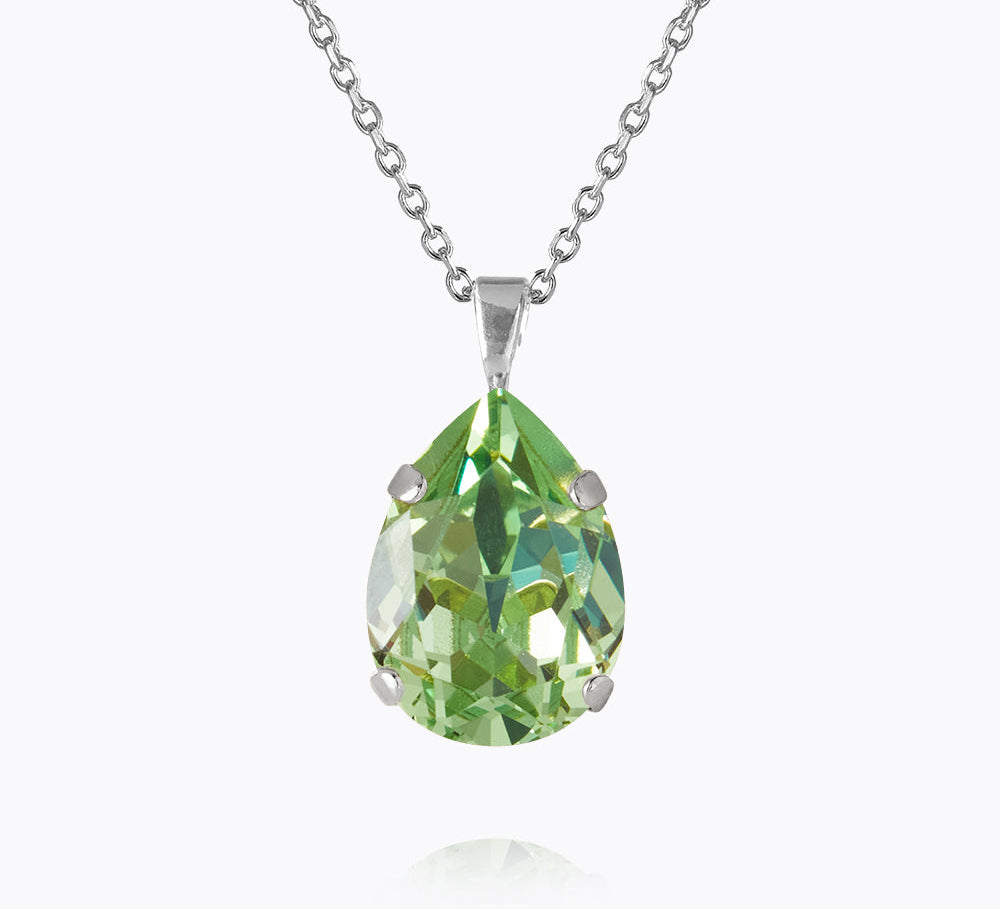 Mini Drop Necklace / Peridot