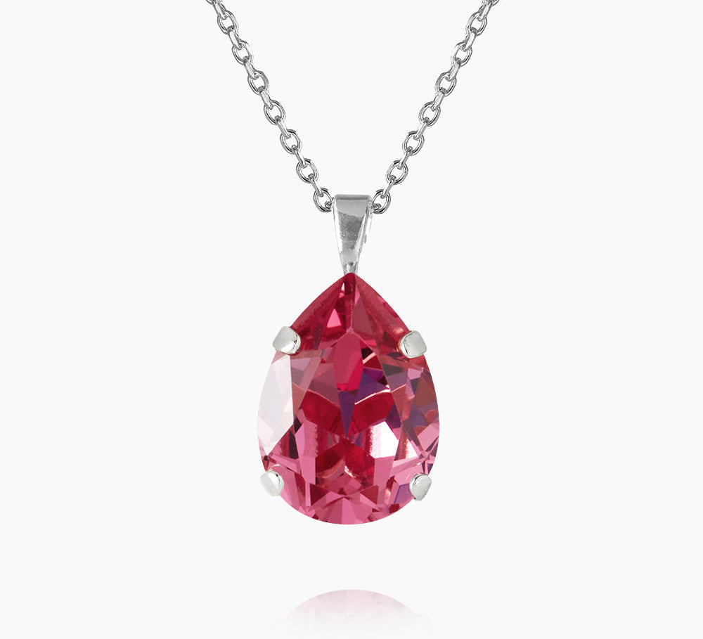 Mini Drop Necklace / Rose