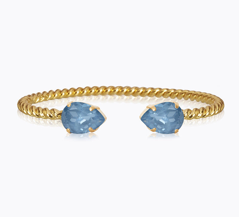 Caroline Svedbom - Mini Drop Bracelet Denim Ignite Gold