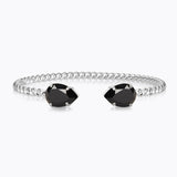 Caroline Svedbom - Mini Drop Bracelet Jet Rhodium
