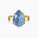 Caroline Svedbom - Mini Drop Ring Denim Ignite Gold
