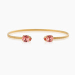 Caroline Svedbom - Petite Drop Bracelet Rose Peach Gold