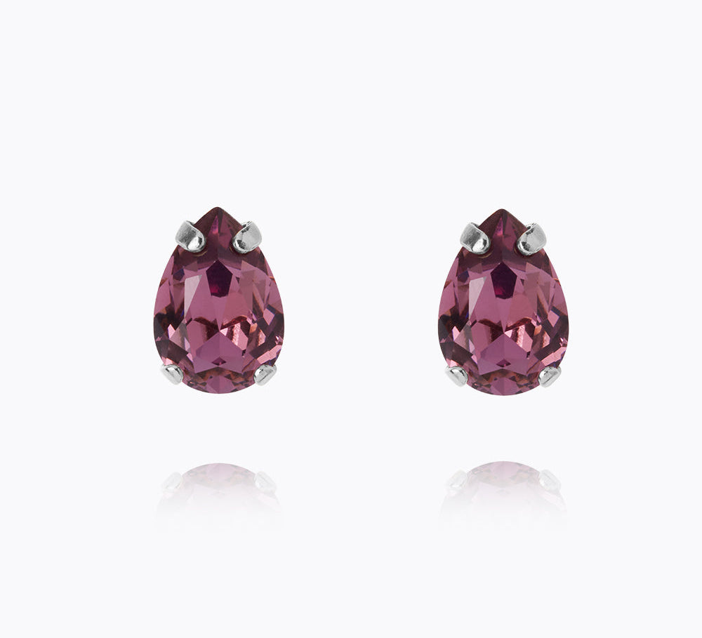 Petite Drop Earrings / Iris