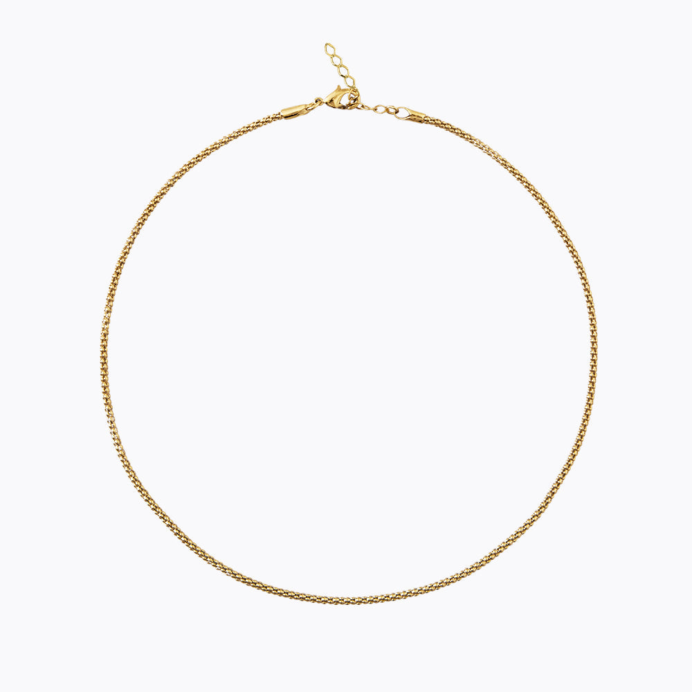 Caroline Svedbom - Petite Rope Necklace Gold Gold