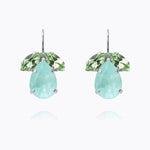 Caroline Svedbom - Timo Earrings Soft Mint Combo Rhodium