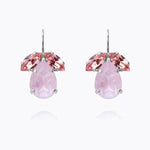 Caroline Svedbom - Timo Earrings Soft Pink Combo Rhodium