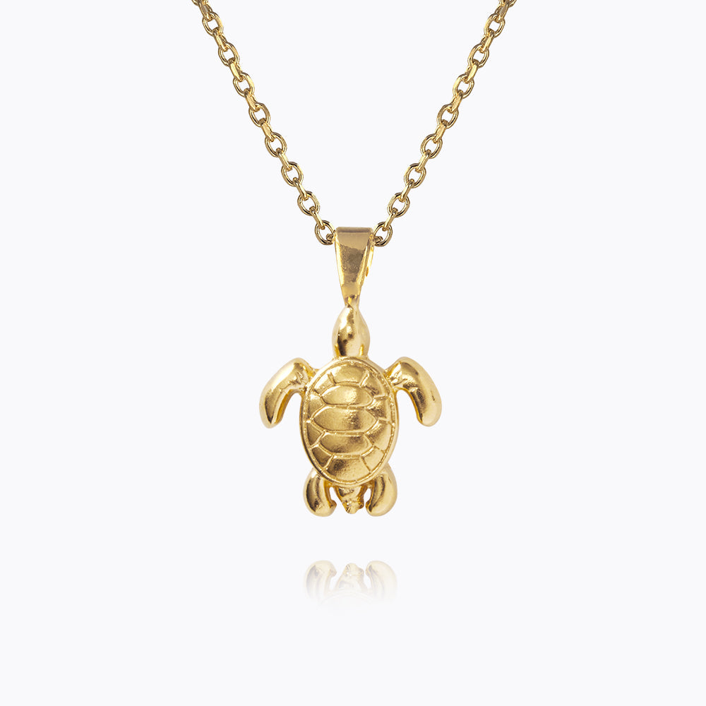 Caroline Svedbom - Turtle Necklace Gold Gold