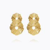 Caroline Svedbom - Vassia Earrings Gold Gold