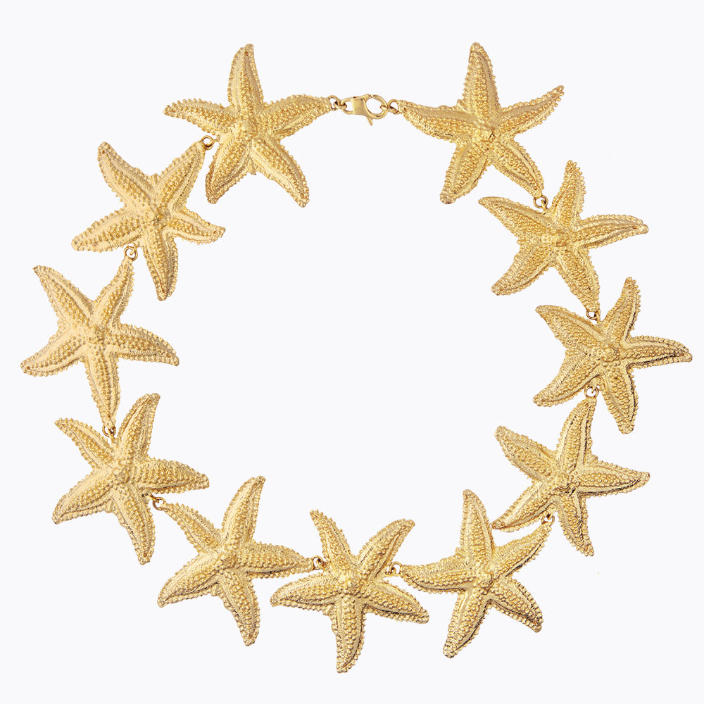 Caroline Svedbom - Grande Sea Star Necklace Gold