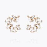 Caroline Svedbom - Gina Earrings Crystal Gold