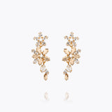Caroline Svedbom - Melia Earrings Crystal Golden Shadow Gold