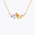 Caroline Svedbom - Nina Necklace Pastel Combo Gold