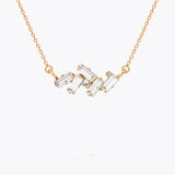 Caroline Svedbom - Nina Necklace Crystal Gold