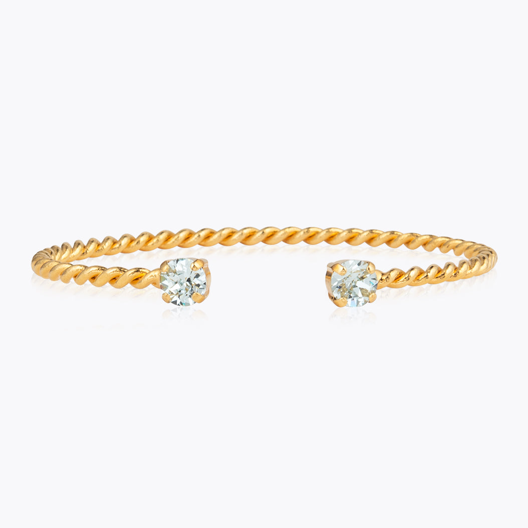 Caroline Svedbom - Mini Twisted Bracelet Light Azore Gold
