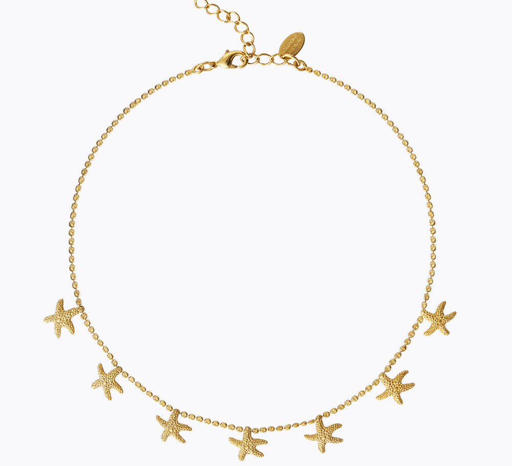 Caroline Svedbom - Sea Star Choker Gold Gold